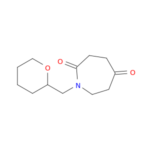 1-((Tetrahydro-2H-pyran-2-yl)methyl)azepane-2,5-dione