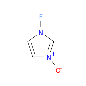 1H-Imidazole, 1-fluoro-, 3-oxide