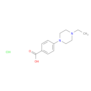 4-(4-Ethylpiperazin-1-yl)benzoic Acid Hydrochloride