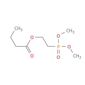 Butanoic acid, 2-(dimethoxyphosphinyl)ethyl ester