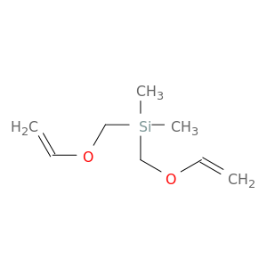 Silane, bis[(ethenyloxy)methyl]dimethyl-