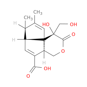 (4r,7r,7ar,9ar)-4-hydroxy-4-(hydroxymethyl)-6,7-dimethyl-3-oxo-1,3,4,7,7a,9a-hexahydropentaleno[1,6a-c]pyran-9-carboxylic acid