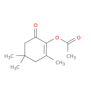2,4,4-trimethyl-6-oxocyclohex-1-en-1-yl acetate
