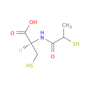 N-(2-巯基-1-氧丙基)-1-半胱氨酸
