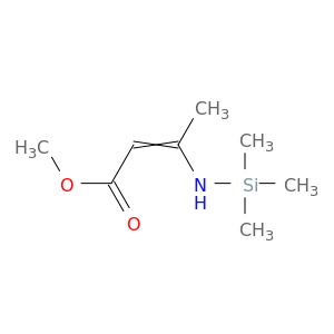 2-Butenoic acid, 3-[(trimethylsilyl)amino]-, methyl ester