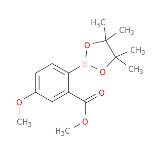 BENZOIC ACID, 5-METHOXY-2-(4,4,5,5-TETRAMETHYL-1,3,2-DIOXABOROLAN-2-YL)-,+