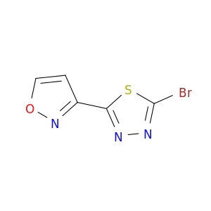 2-bromo-5-(1,2-oxazol-3-yl)-1,3,4-thiadiazole