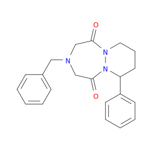 3-BENZYL-7-PHENYLHEXAHYDRO-1H-PYRIDAZINO[1,2-A][1,2,5]TRIAZEPINE-1,5(2H)-DIONE