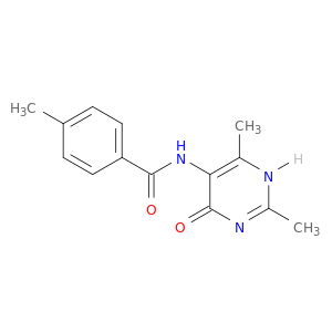 Benzamide,N-(1,6-dihydro-2,4-dimethyl-6-oxo-5-pyrimidinyl)-4-methyl-