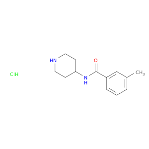 3-甲基-N-(哌啶-4-基)苯甲酰胺盐酸