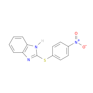 1H-Benzimidazole, 2-[(4-nitrophenyl)thio]-