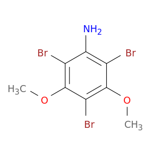 Benzenamine, 2,4,6-tribromo-3,5-dimethoxy-