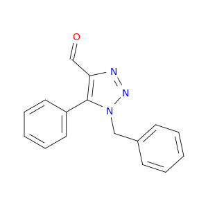 1H-1,2,3-Triazole-4-carboxaldehyde, 5-phenyl-1-(phenylmethyl)-