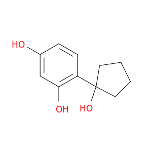 4-（1-羟基环戊基）苯-1,3-二醇
