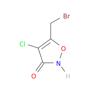 3(2H)-Isoxazolone, 5-(bromomethyl)-4-chloro-