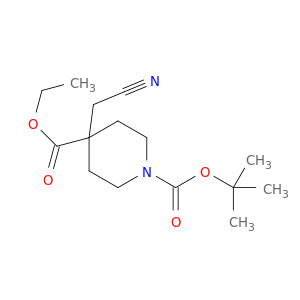 4-(氰基甲基)-1,4-哌啶二羧酸-1-(1,1-二甲基乙基)4-乙酯