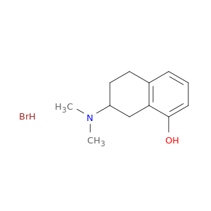 1-Naphthalenol, 7-(dimethylamino)-5,6,7,8-tetrahydro-, hydrobromide