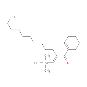 1-Dodecanone, 1-(1-cyclohexen-1-yl)-2-[(trimethylsilyl)methylene]-, (E)-
