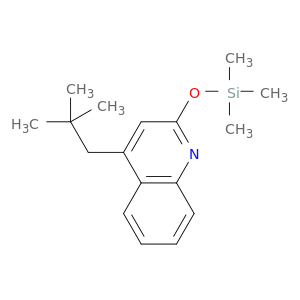 Quinoline, 4-(2,2-dimethylpropyl)-2-[(trimethylsilyl)oxy]-