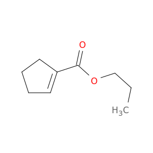 1-Cyclopentene-1-carboxylicacid, propyl ester