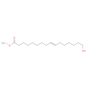 9-Hexadecenoic acid, 16-hydroxy-, methyl ester, (9E)-