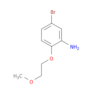 5-Bromo-2-(2-methoxyethoxy)aniline