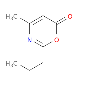 6H-1,3-Oxazin-6-one, 4-methyl-2-propyl-