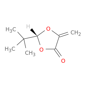 1,3-Dioxolan-4-one, 2-(1,1-dimethylethyl)-5-methylene-, (R)-