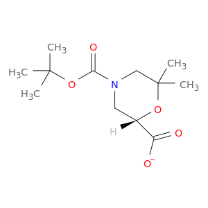 (S)-4-(叔丁氧基羰基)-6,6-二甲基吗啉-2-羧酸