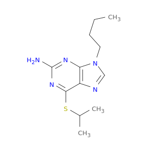 9-butyl-6-(propan-2-ylsulfanyl)-9h-purin-2-amine