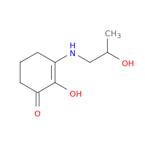 2-Cyclohexen-1-one, 2-hydroxy-3-[(2-hydroxypropyl)amino]-