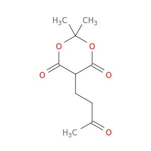 1,3-Dioxane-4,6-dione, 2,2-dimethyl-5-(3-oxobutyl)-