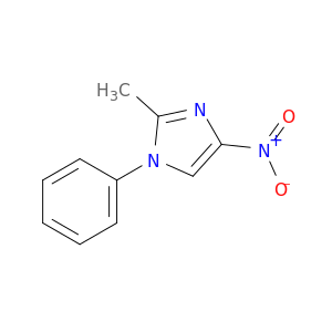 1H-Imidazole, 2-methyl-4-nitro-1-phenyl-