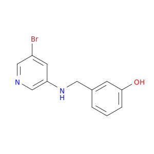 Phenol, 3-[[(5-bromo-3-pyridinyl)amino]methyl]-
