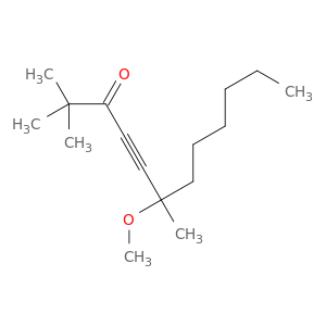 4-Dodecyn-3-one, 6-methoxy-2,2,6-trimethyl-