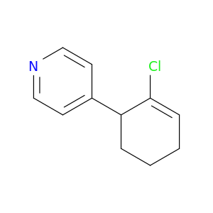 Pyridine, 4-(2-chloro-2-cyclohexen-1-yl)-