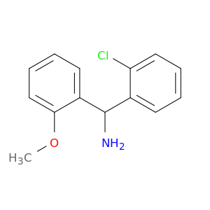 (2-Chlorophenyl)(2-methoxyphenyl)methanamine