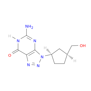 7H-1,2,3-Triazolo[4,5-d]pyrimidin-7-one,5-amino-3,6-dihydro-3-[(1R,3S)-3-(hydroxymethyl)cyclopentyl]-, rel-