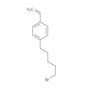Benzene, 1-(5-bromopentyl)-4-ethenyl-