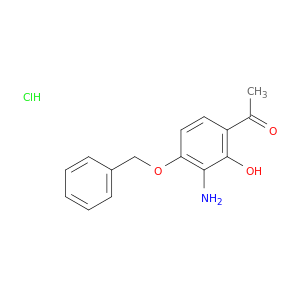 1-(3-Amino-4-(benzyloxy)-2-hydroxyphenyl)ethanone hydrochloride