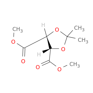 1,3-Dioxolane-4,5-dicarboxylic acid, 2,2-dimethyl-, dimethyl ester, cis-