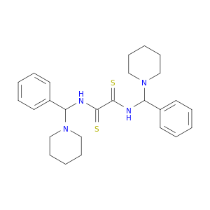 Ethanedithioamide, N,N'-bis(phenyl-1-piperidinylmethyl)-