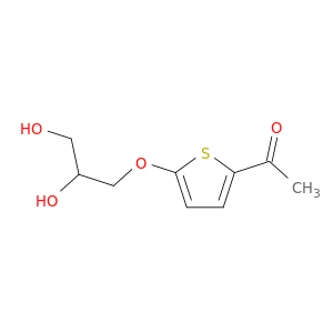 Ethanone, 1-[5-(2,3-dihydroxypropoxy)-2-thienyl]-