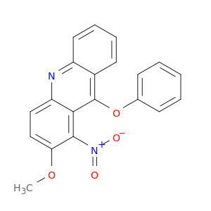 Acridine, 2-methoxy-1-nitro-9-phenoxy-
