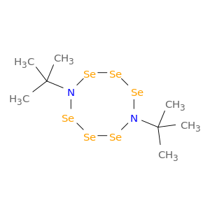 1,2,3,5,6,7,4,8-Hexaselenadiazocine, 4,8-bis(1,1-dimethylethyl)-