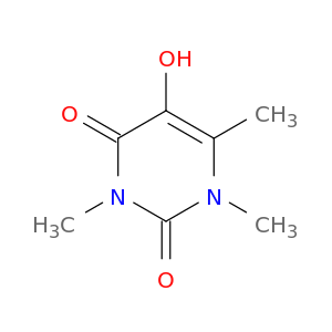 2,4(1H,3H)-Pyrimidinedione, 5-hydroxy-1,3,6-trimethyl-