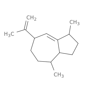 Azulene, 1,2,3,3a,4,5,6,7-octahydro-1,4-dimethyl-7-(1-methylethenyl)-