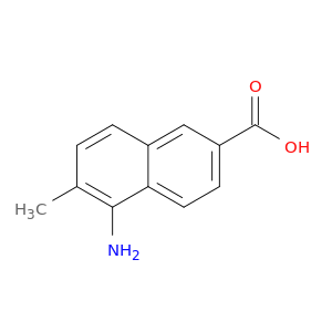 2-Naphthalenecarboxylicacid, 5-amino-6-methyl-