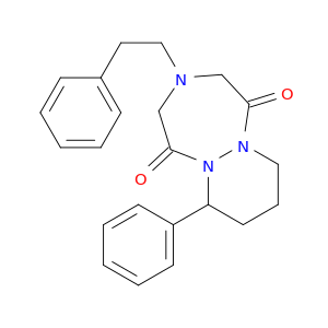 7-PHENYL-3-(2-PHENYLETHYL)HEXAHYDRO-1H-PYRIDAZINO[1,2-A][1,2,5]TRIAZEPINE-1,5(2H)-DIONE