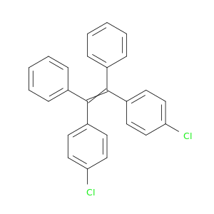 Benzene, 1,1'-(1,2-diphenyl-1,2-ethenediyl)bis[4-chloro-